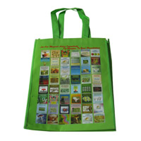 金山LB11覆膜无纺布广告袋